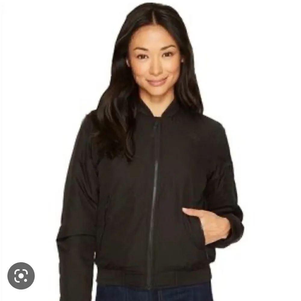 Northface rydell bomber jacket/coat crop short sz small tnf black